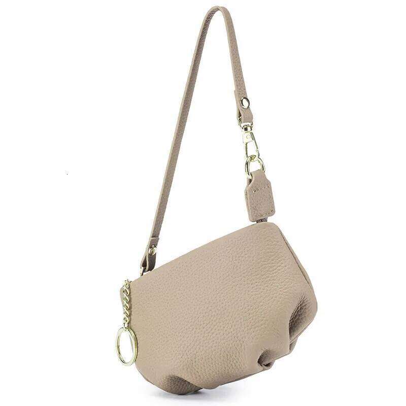 New Lady Handbag Soft Pu Leather Women's Chain Single Shoulder Crossbody Small Square Mini Fragrant Woman Bag Sac A Main