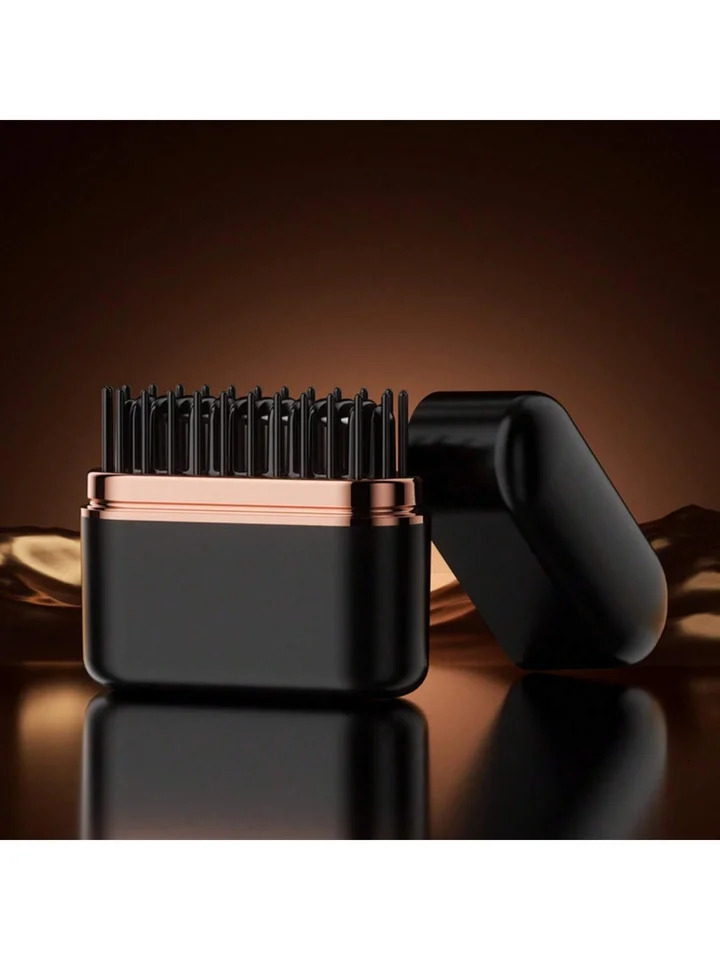 wireless straight hair comb negative ion non-harmful portable straight-rolling dual-purpose lazy charging hair straigh 250605
