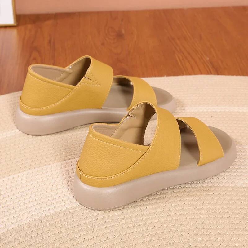 Ddmyoutdoor Summer New Fairy Style Soft Sole For Women Wearing Two Bags And Roman Beach Sandals Outdoor Shoes