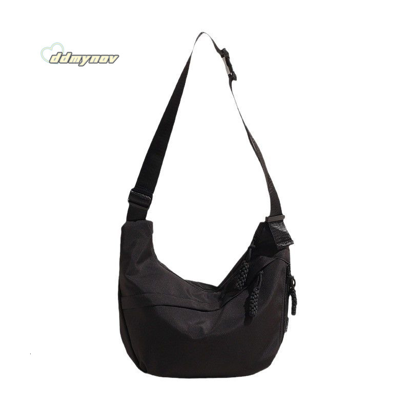 Trendy Oxford Cloth Crossbody Women 2024 New Casual Shoulder for Students Class Commuting Dumpling Bag ddmynov