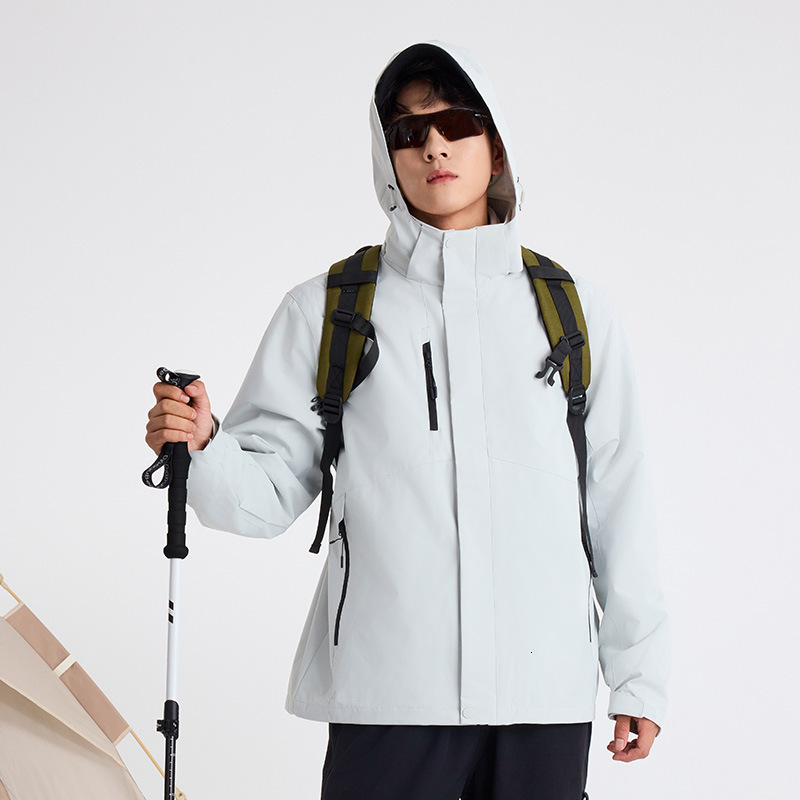 Ddmyoutdoor Mountain Functional Trendy Brand Assault For Women Three In One Two Piece Set Detachable Men S Jacket Winter Skiing And Mountaineering Sui