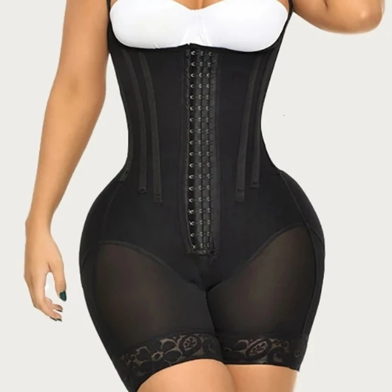 Fajas Colombianas Post Surgery Shapers Binders Waist Trainer Butt Lifter Shapewear Women Full Body Shaper Bbl Compression Girdle 250605