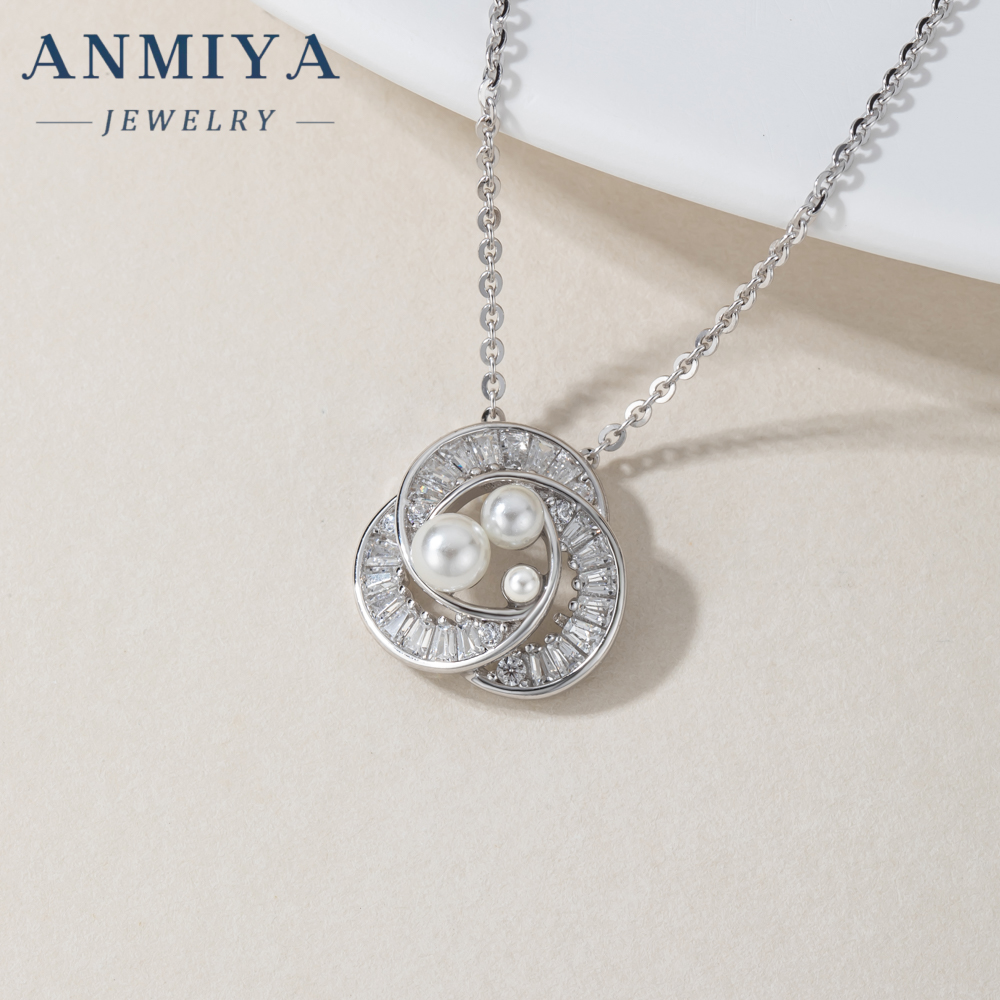 Elegant Wholesale Fine 925 Silver High Quality Freshwater Pearl Rose Flower Shape Earrings Set for Gift Women