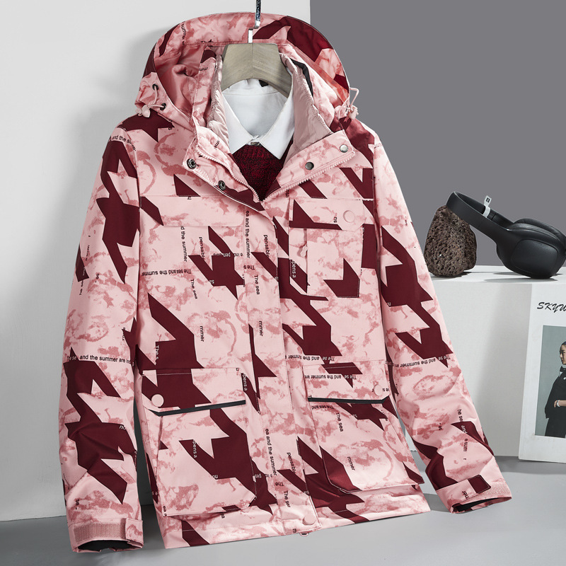 Ddmyoutdoor Group Purchase Outdoor Down Men s Camouflage Three In One Two Piece Set Detachable Winter Women s Mountaineering Jacket Jackets