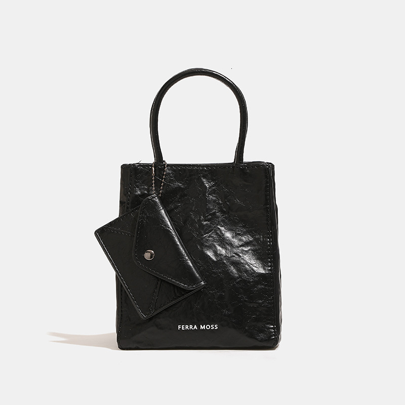 Free Shipping Original Pleated Paper Bag Women's Luxury Designer Bags Fashionable High-end Handbag Casual Versatile Crossbody Bag Niche Shoulder 