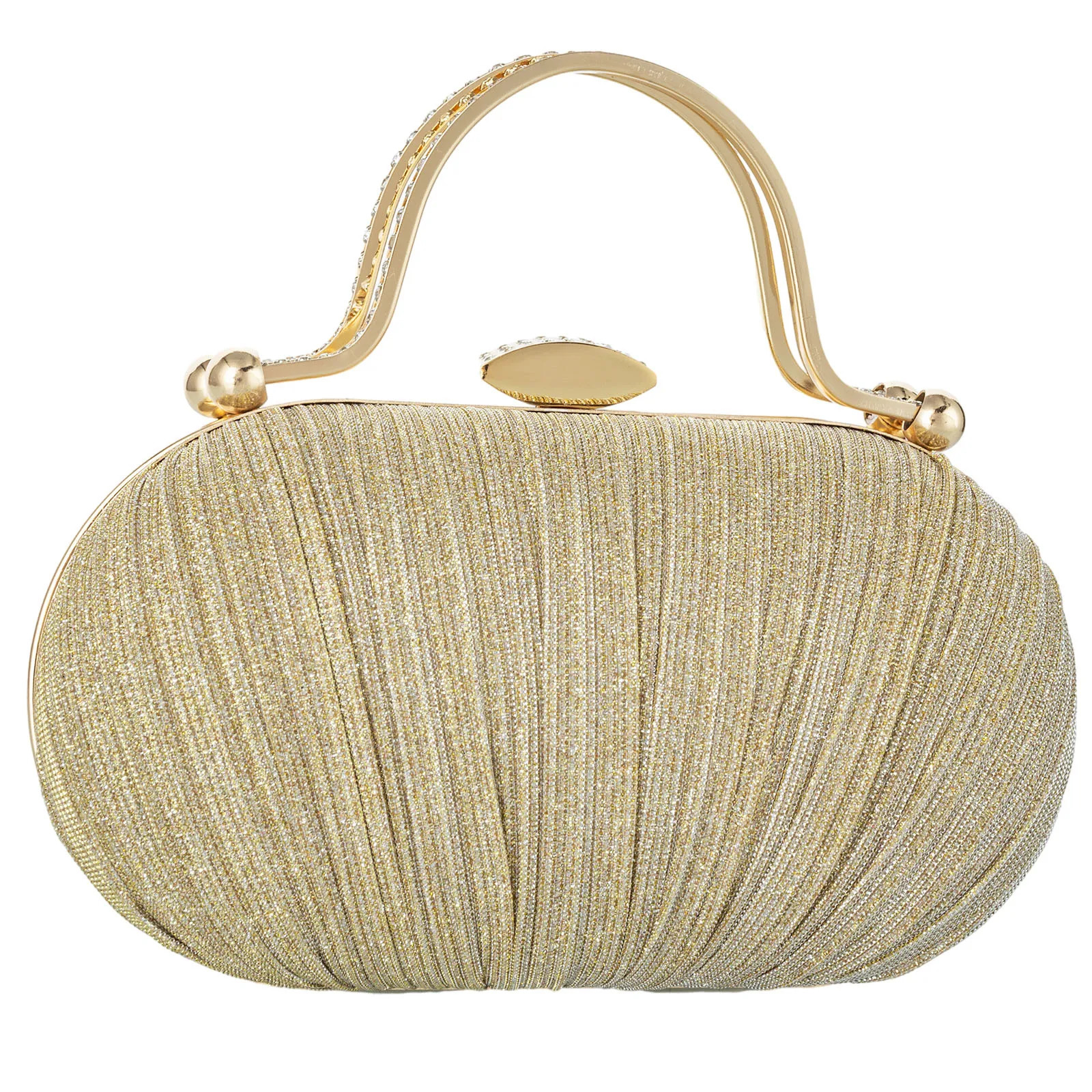 Glitter Bling Glamorous Evening Bags Mini Rhinestones Decorated Box Shaped Dinner For Party Girl Women Prom Banquet 250605