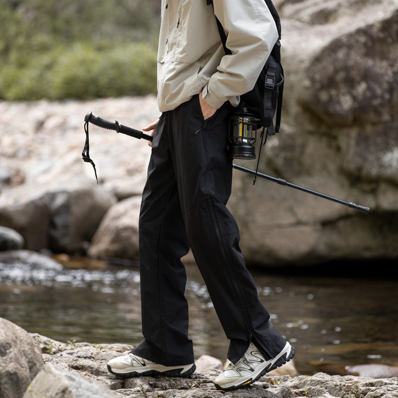 Ddmyoutdoor Outdoor Assault In Spring And Autumn Waterproof Hiking Pants Functional Zipper Straight Leg Workwear Casual Pants For Men Jackets