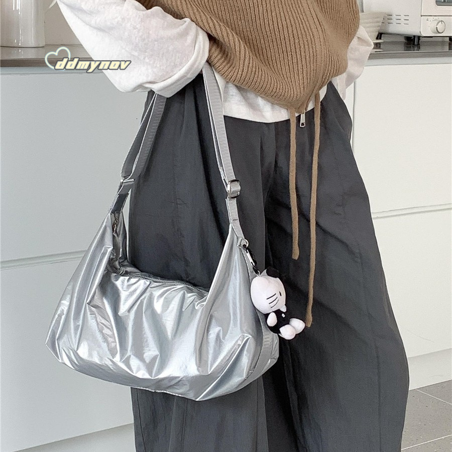 Korean Style Commuter Dumpling Versatile Casual New Shoulder for Women Niche Fashion Trendy Brand Women's Crossbody Bag ddmynov