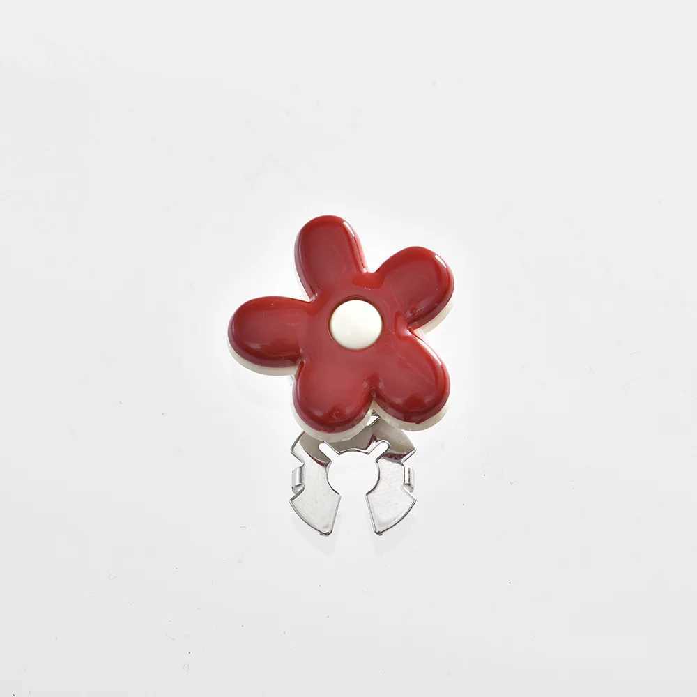 1PCS Cartoon Heart Butterfly Flower Cufflinks for Women Shirt Decorative Button Cover Animal Fashion Clothing Accessories W250606