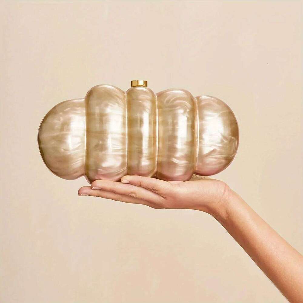 Women Designer Green Pink Circular Boston Acrylic Box Day Clutch Purse Handbags Marble Small Beach Summer Party Evening Bag Chic