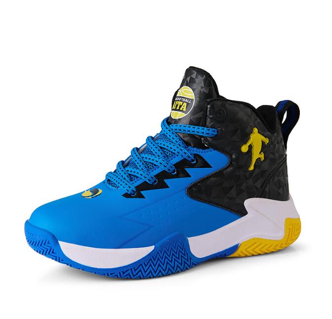 Children's basketball sneaker shoes for men in spring and summer new outdoor sports shoes for boys primary school students middle and large leath