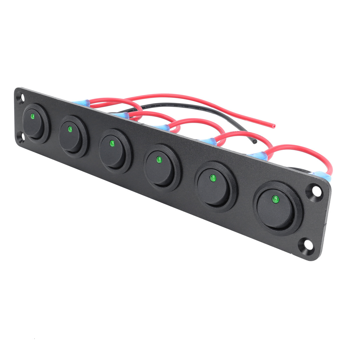 Hot Selling Cat Eye Combination Car Boat Modification 12V Equipment Power Control Rocker Switch