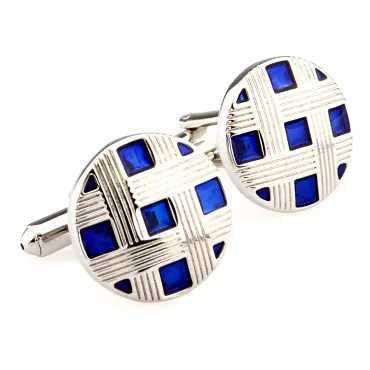 Fashion Red Black Blue Enamel Epoxy Cufflink Cuff Link 1 Pair Big Promotion Shipping W250606