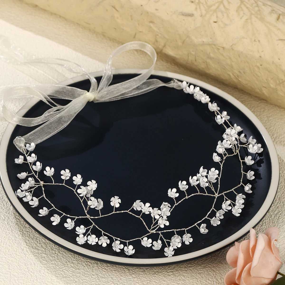 Trendy Delicate Full Star Flower Womans Hairband Bridal Wedding Elegant Headbands Headpieces Heavy Duty Luxury Hair Accessories Z250605