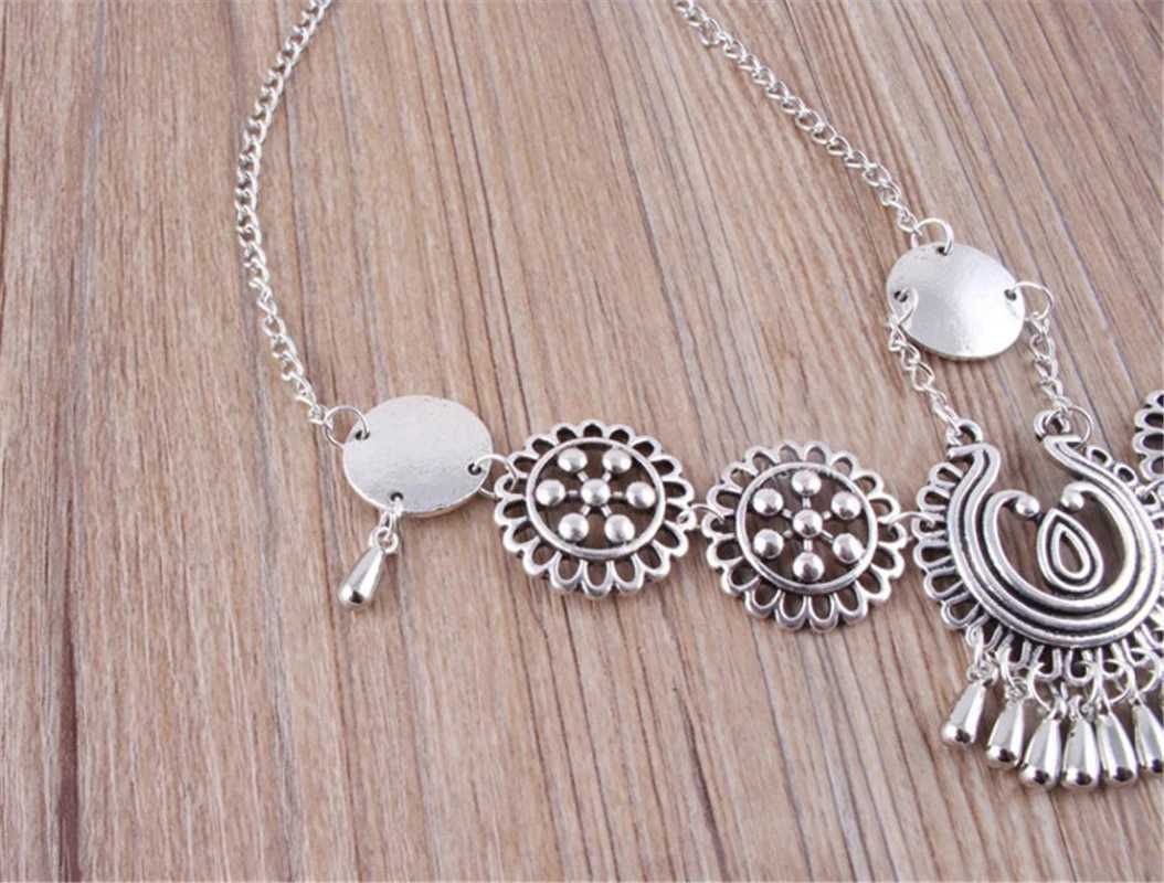 Vintage Ethnic Head Chain Hairband Tiara Gold Color Headpiece Headdress Gypsy Tribal Hair Accessories Turkish Indian Jewelry Z250605