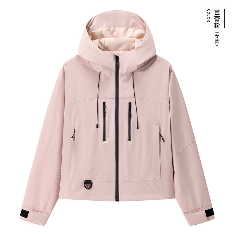 Ddmyoutdoor Spring New Stormwear Couple Fashion Trend Short Style Women S High Quality Outdoor Clothing Men Jackets