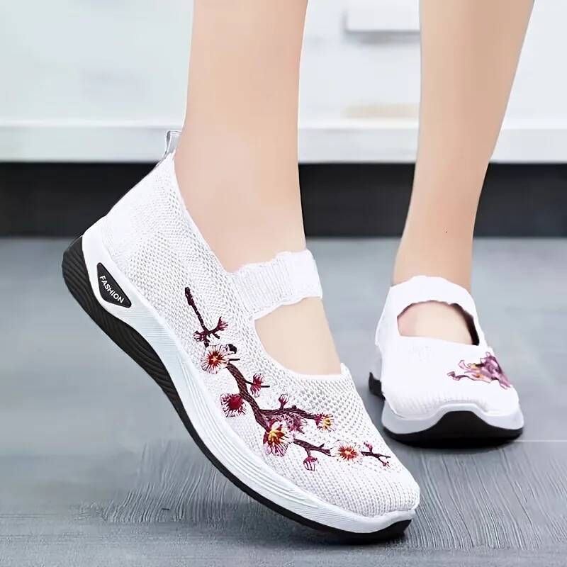 Ddmyoutdoor Women S Summer Breathable Mesh Flat Women Shoes Casual Sports Clearance Outdoor