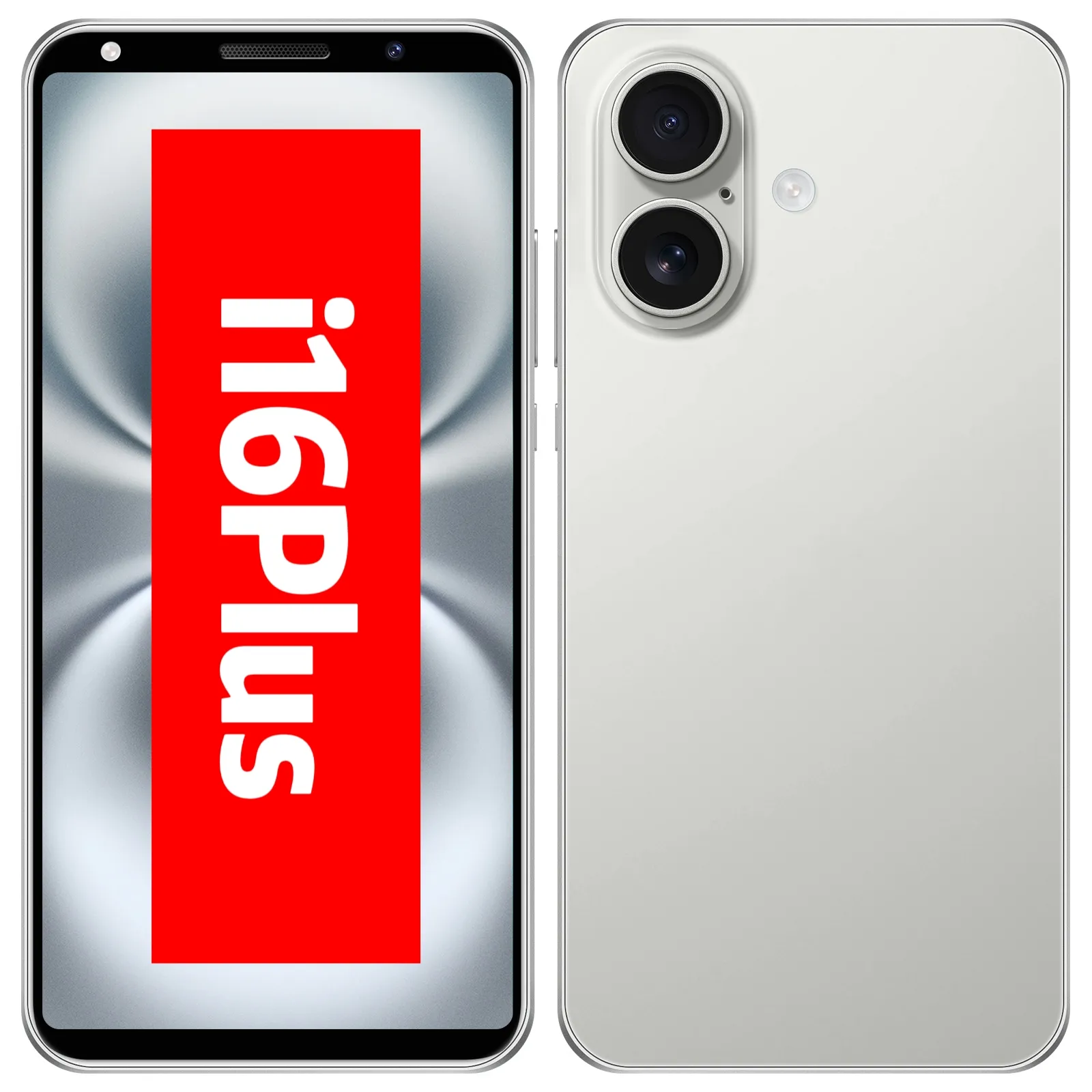 i16 Plus high-end mobile phone 5.0 HD screen Android 14 smartphone 5G 64GB and 128GB dual SIM octa-core mobile phone