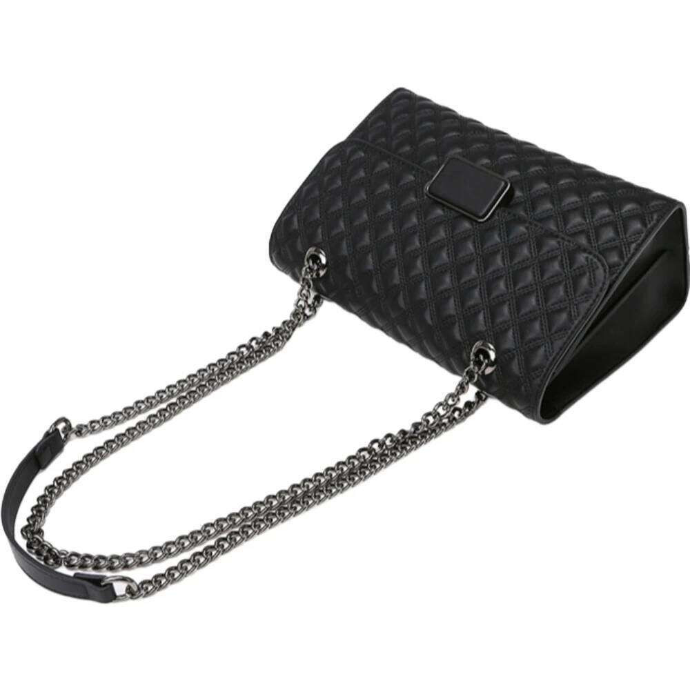 Vintage Designer Brand Monogram Leather Handbag Shoulder Crossbody Tota Bag Wallet On Chain