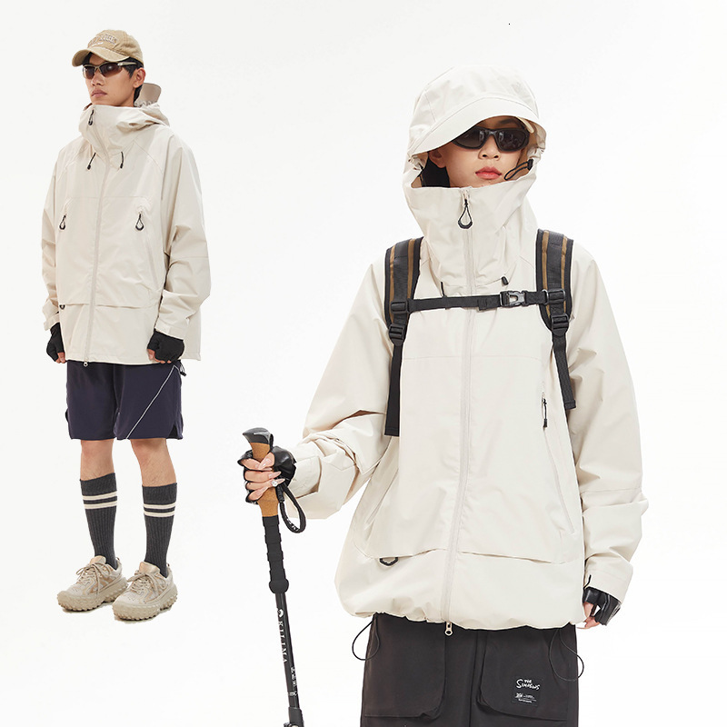 Ddmyoutdoor Bx Hetong Women S New Spring Autumn Dupont Three Proof Windproof And Waterproof Mountaineering Men S Stormtrooper Clothes Jackets