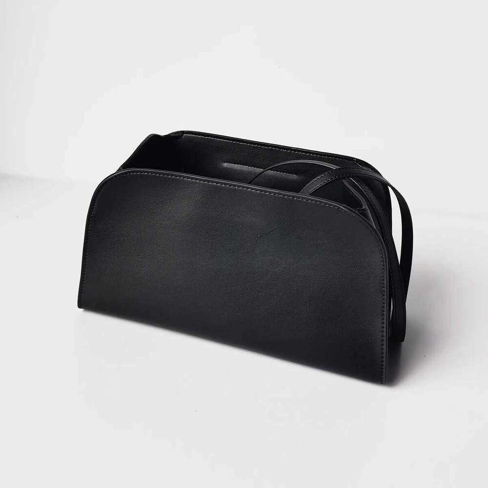 Custom First Letter Gold Stamping Women's Genuine Leather Shoulder Head Layer Cowhide Fashion Versatile Commuting Bag