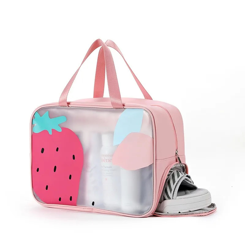 Swimming Bag Womens Wet and Dry Fitness Waterproof Washing Makeup Portable Childrens Beach Bag 250605