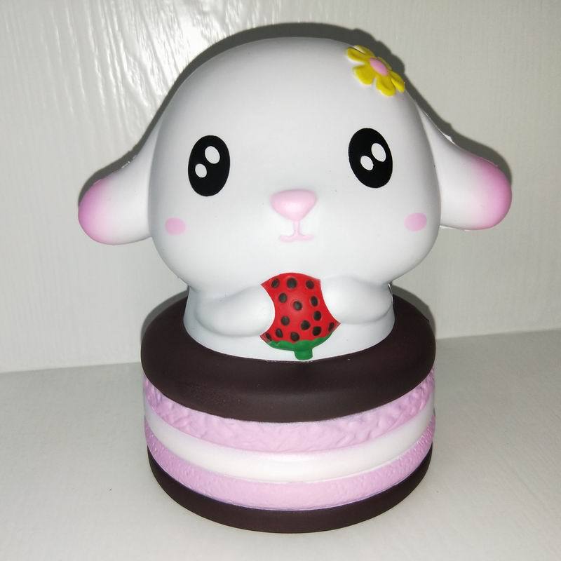 Big Ears Bunny Big Ears Bunny Biscuit Squishy Slow Rebound PU Simulation Toys