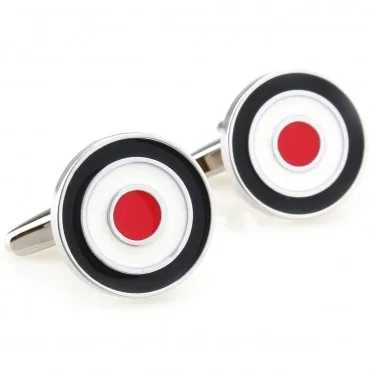 Fashion Red Black Blue Enamel Epoxy Cufflink Cuff Link 1 Pair Big Promotion Shipping W250606