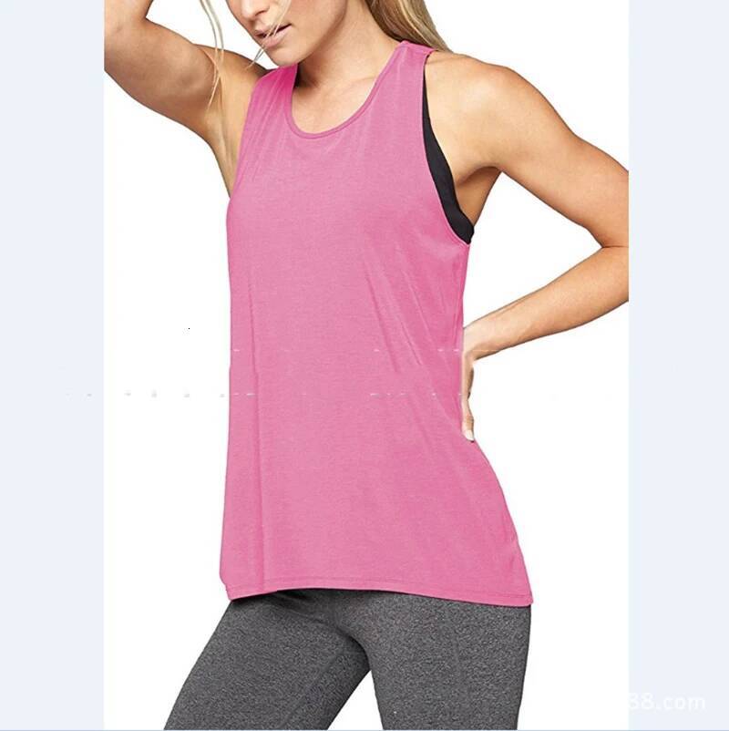 1PC Women's Yoga Shirts Sleeveless,Athletic Fiess Racerback Sports Vest,Comfortable U-neck VestTraining Sport Tank Tops
