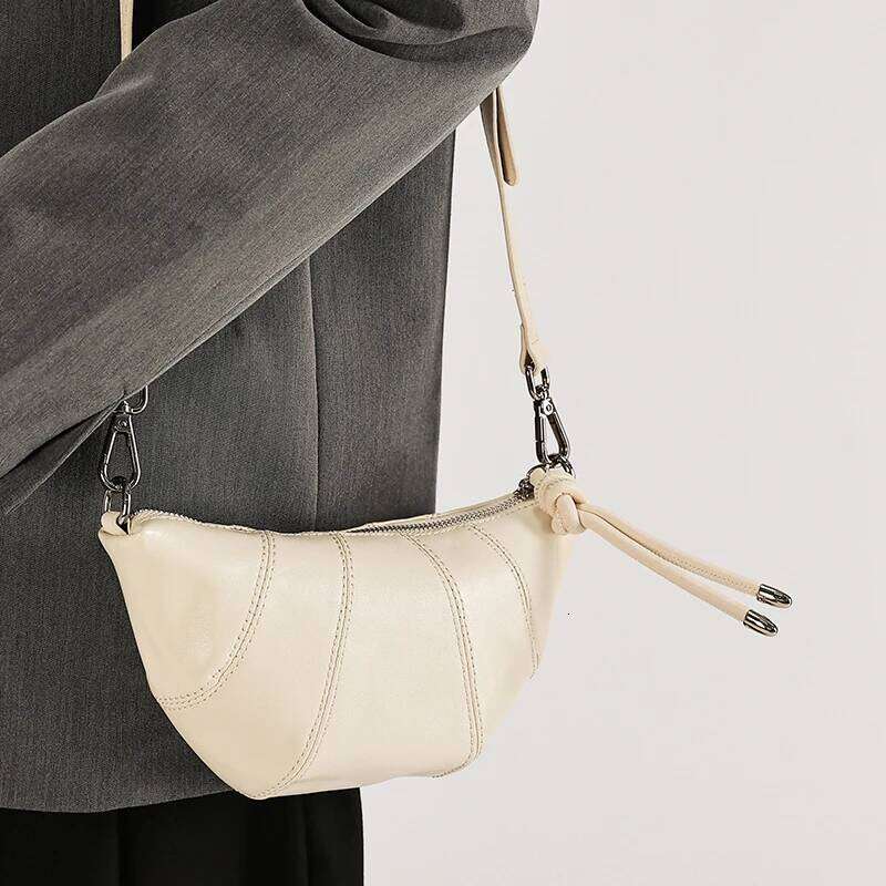 Designer Bags 2025 Women's Cow Genuine Leather Shoulder Bags Cowhide Fashion Retro Handbags Female Designer Crossbody Bag For Ladies Luxury Bag