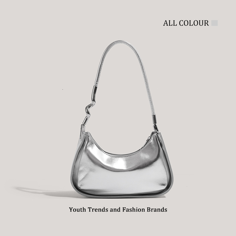 Fashion handbag crescent bag multifunctional niche shoulder bag large capacity daily commuting designer crossbody bag