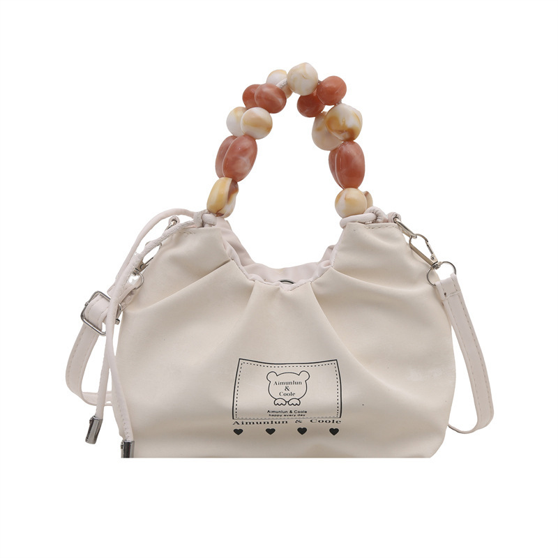 designer 2025 Fashion Trendy Unique Design Bucket Bag Spring New Textured Women's Casual Shoulder Crossbody Bag