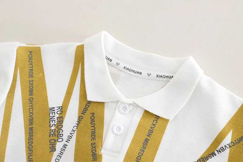 Boys Polo Shirts Clothes Sets Summer 2025 Childrens Cotton T-shirts Shorts 2pcs Sports Suit For Baby Tracksuits Kids Outfits 6Y R250606