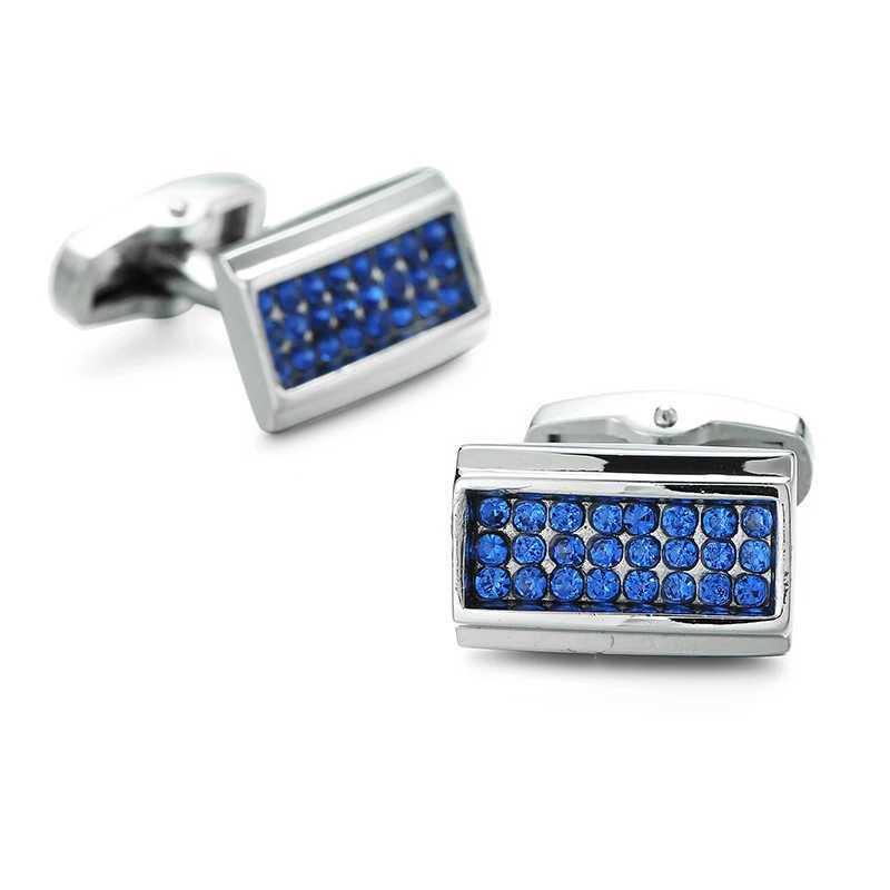 French shirt blue Cufflinks new bicycle butterfly bus Blue Crystal Apple Cufflinks badge mens wedding brand dress gift. W250606