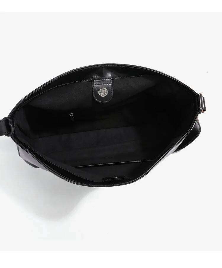 Women's Stylish Commute Genuine Leather Tote - Soft, Large-Capacity Crossbody Bag, Ladies' High-Quality Casual Shoulder Bag