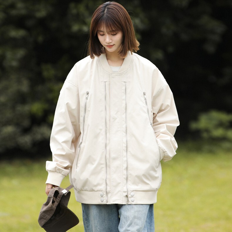 Ddmyoutdoor American Trendy Brand Top Spring Loose Casual Sports Men S And Women S Baseball Jacket Coat Jogging Suit