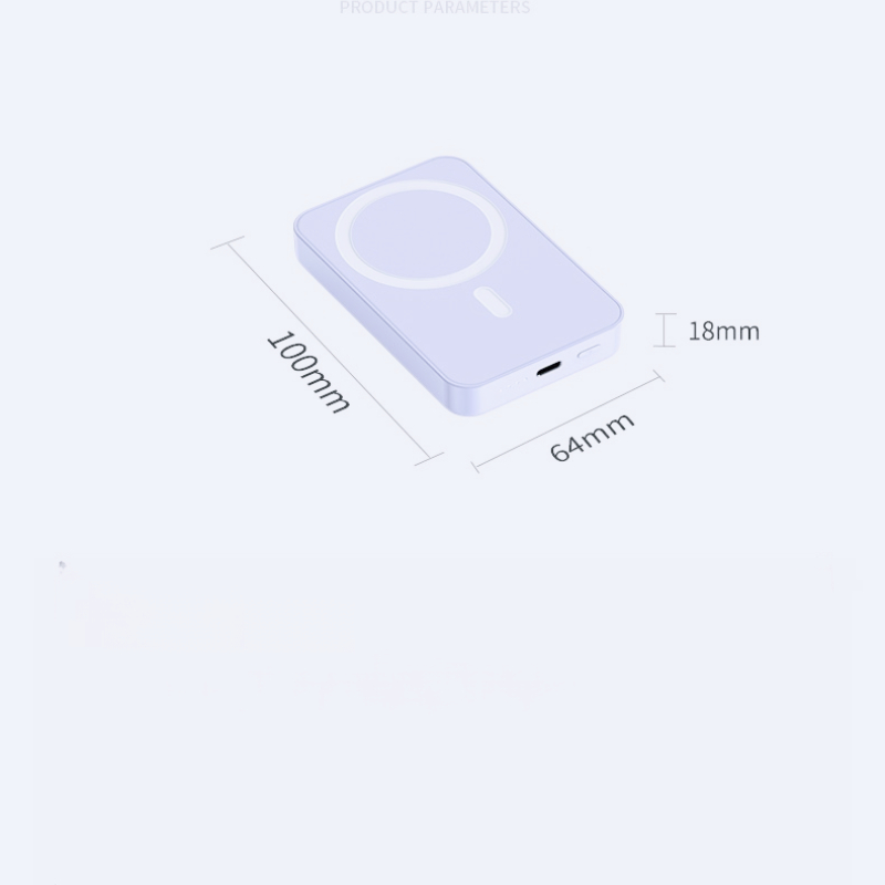 2025 New Ultra Thin MagSafe Mini Wireless Magnetic Power Bank Custom Logo Gift Version Portable Fast Charger for iPhone Android