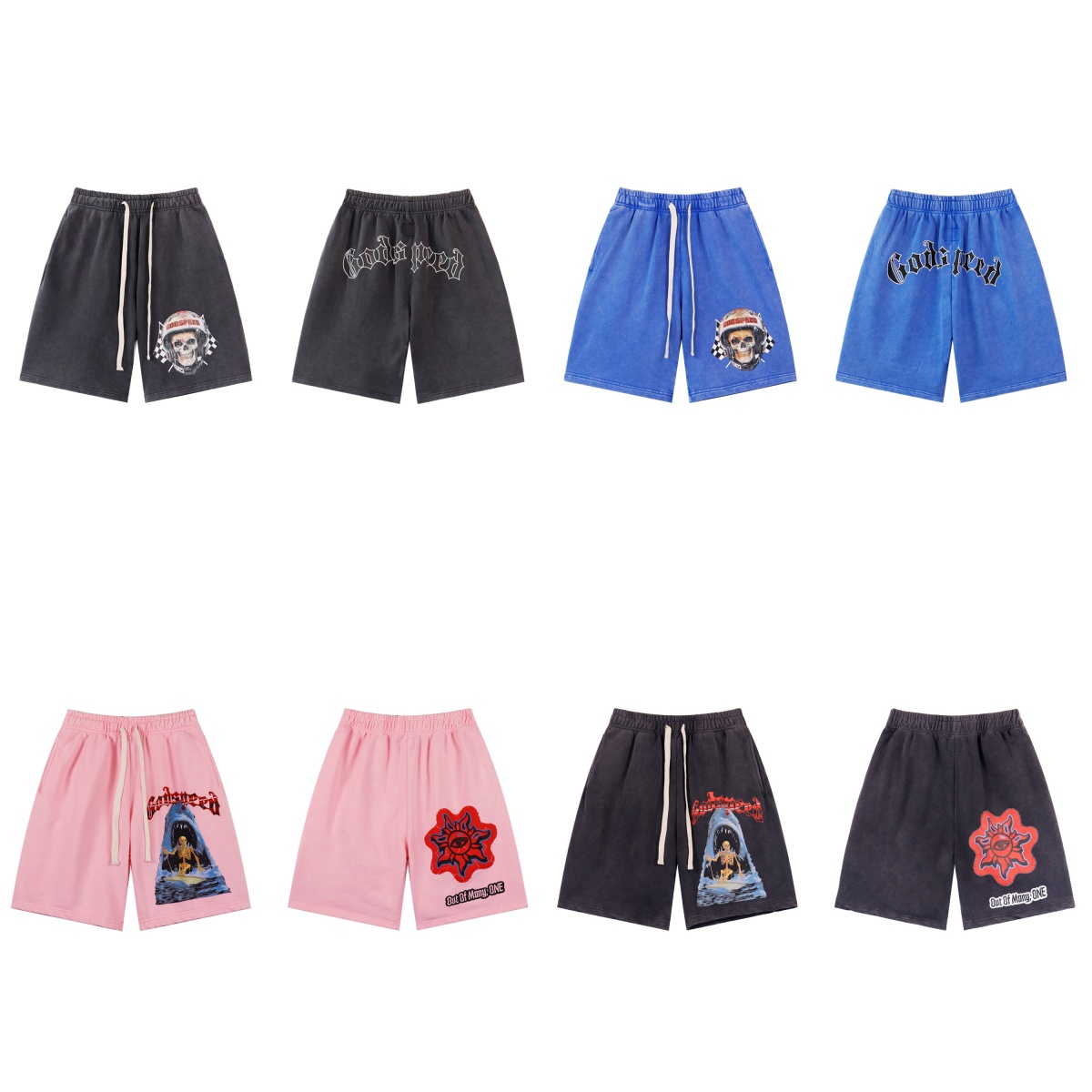mens shorts designer shorts godspeed shorts daily outfit clothes black shorts Stylish High-quality Hip Hop fashion shorts