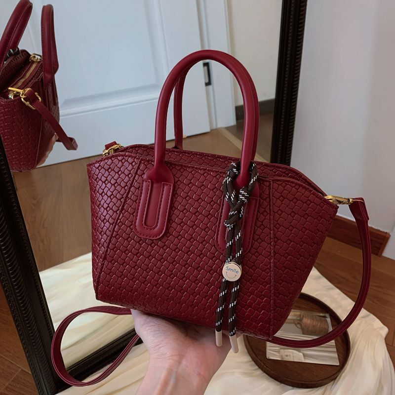 2025 Spring and Summer New Women's Bag Fashion High end Women's Bag New Fashion Shoulder Crossbody Bag Windmill Pattern Pattern Designer Ret