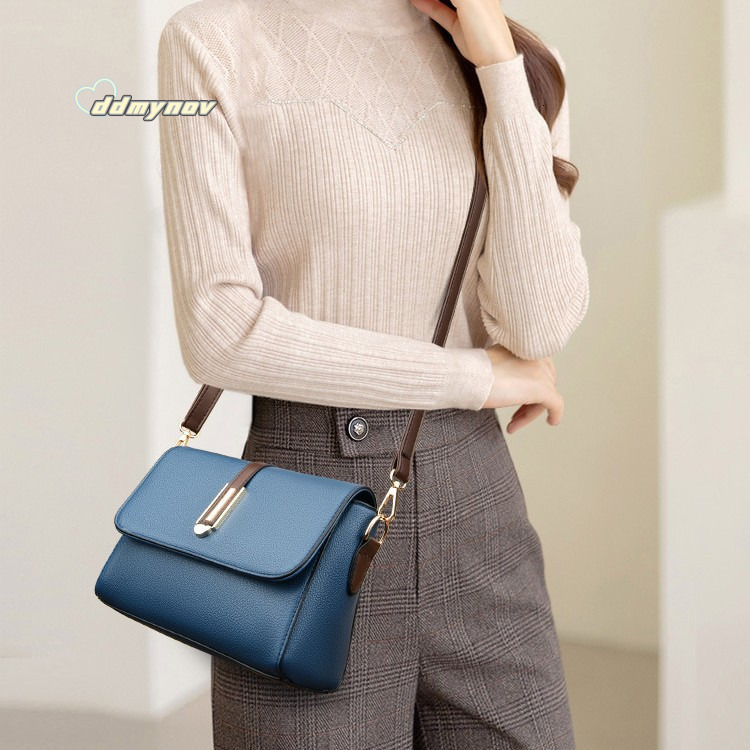 New Trendy Versatile Crossbody Fashion High-end Women's Korean Style Simple Shoulder Small Bag ddmynov
