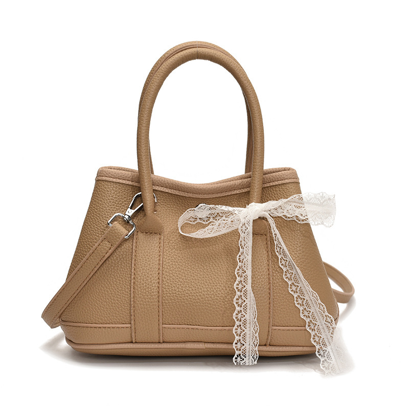 designer Korean Handheld Bucket Bag for Women 2025 New Trend High-end Fashion Small Tote Bag Popular Shoulder Crossbody Bag