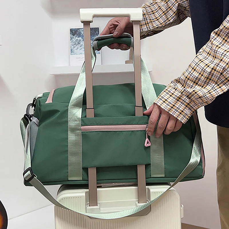 Sports Gym Bag Fitness Wet Dry Handbag Multifunctional Luggage Storage Packs For Female Outdoor Travel Bags with Shoe Pocket 250605