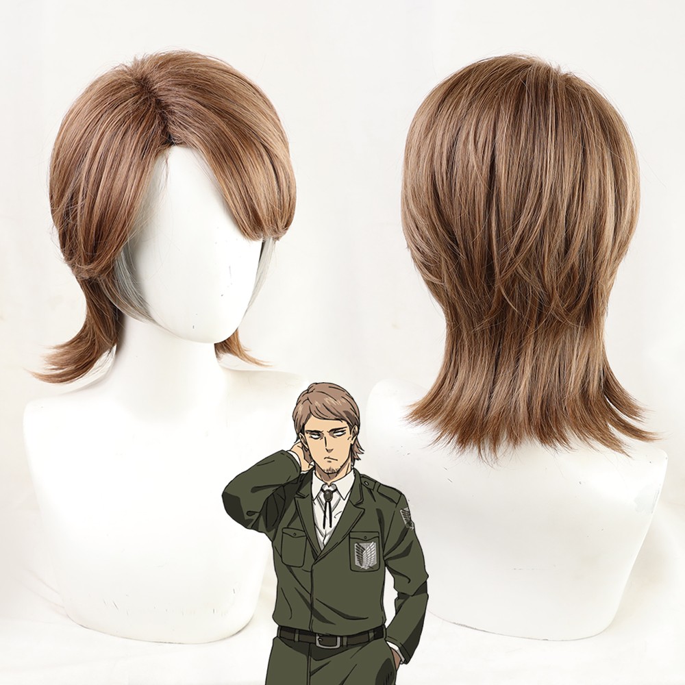 Free Man Attacking giants Eren Jaeger Yelena Zeke Jaeger Mikasa Ackerman Levi Ackerman Armin Arlert cosplay wig