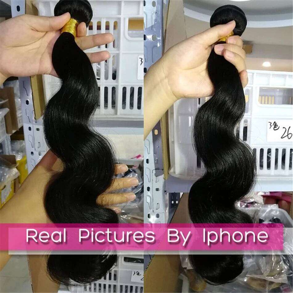12A Jaycee Brazilian Bodywave 3 Bundles with Body Wave Remy Human Hair Weave With Lace Closure
