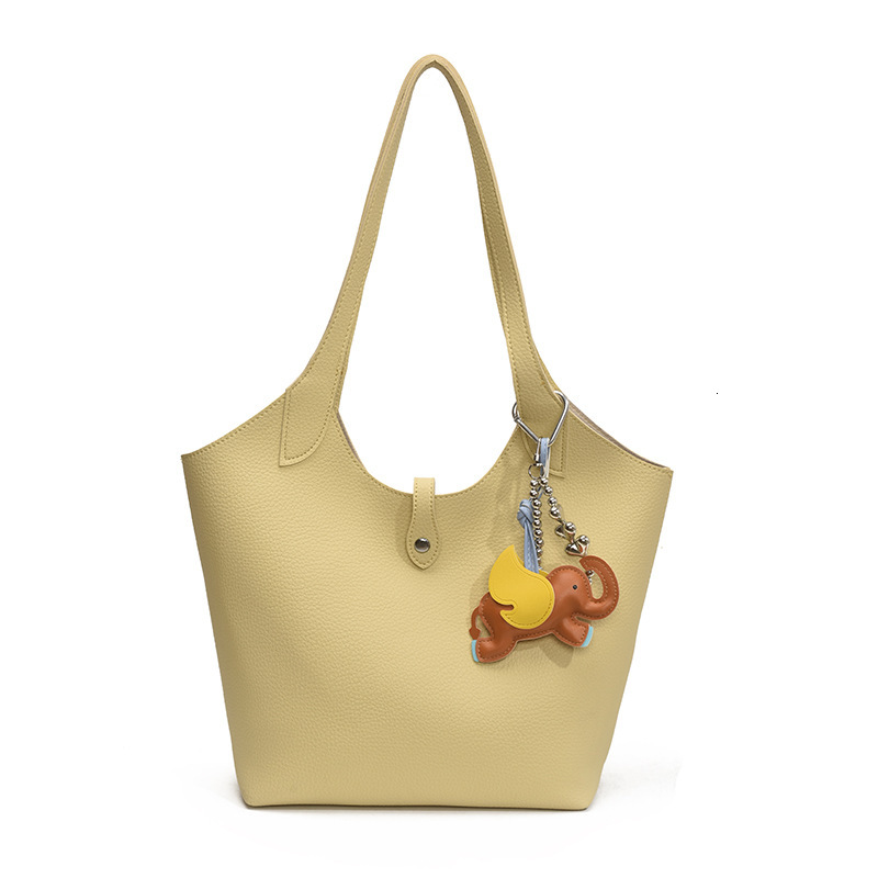 designer Large Capacity Bag for Women 2025 Summer New Handheld Tote Bag High-end Simple Versatile Commuter Shoulder Bag