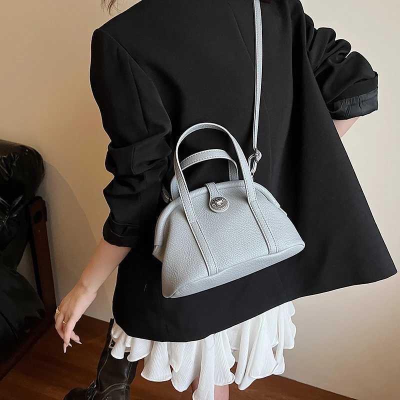 LEFTSIDE Small Shoulder Crossbody Bags PU Leather Women Underarm Bags 2025 Solid Color Top-handle Purse Female Daily Handbags M250606