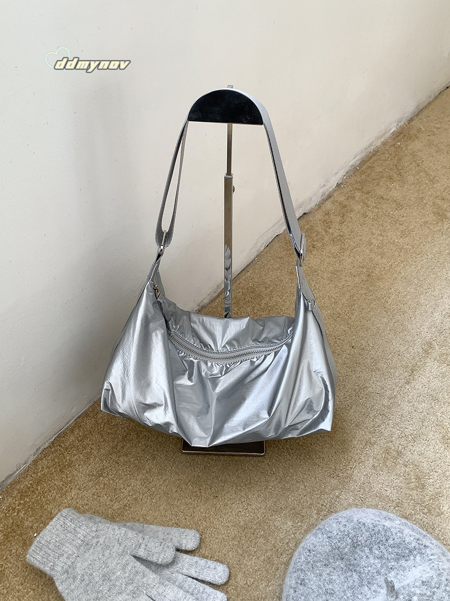 Korean Style Commuter Dumpling Versatile Casual New Shoulder for Women Niche Fashion Trendy Brand Women's Crossbody Bag ddmynov