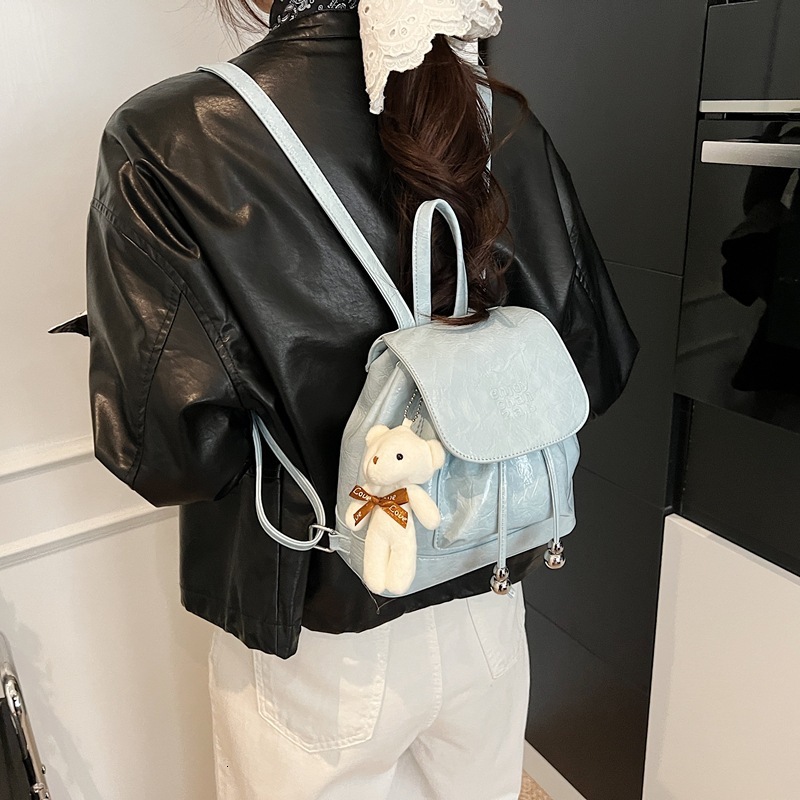 designer High-Quality Texture Backpack for Women 2025 New Fashionable Trendy School Bag for College Students Outdoor Commuting Handheld Small Backp