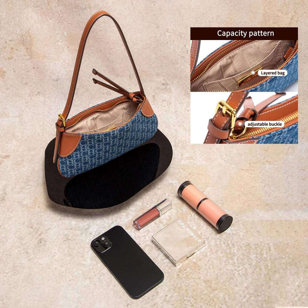 Fashionable Classic Retro Women's New With Adjustable Strap, Business Commuter Multi Functional Shoulder Bag