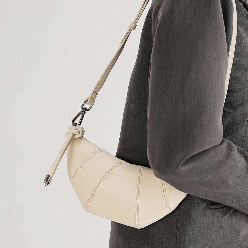 Designer Bags 2025 Women's Cow Genuine Leather Shoulder Bags Cowhide Fashion Retro Handbags Female Designer Crossbody Bag For Ladies Luxury Bag